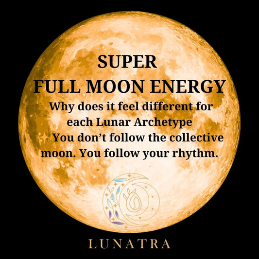 Tonight’s Super Full Moon: What It Really Means for Your Rhythm